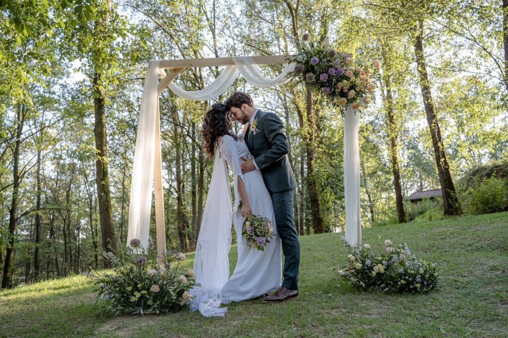 Matrimonio presso la castella piemonte coppia di sposi servizio fotografico di matrimonio 071